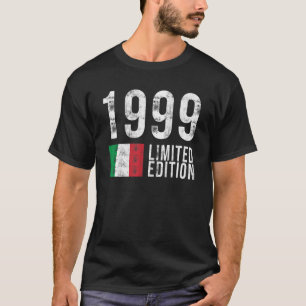 Camiseta 1999 Itália com Bandeira Aniversário
