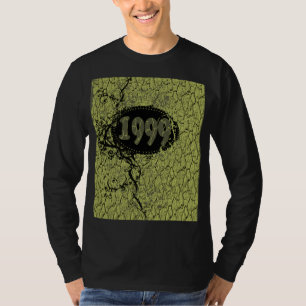 Camiseta 1999 - Verdes, amarelas Crack Vintage - T-Shirt
