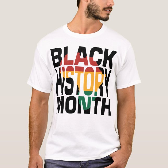 Camiseta 19.º Mês da História Negra (Frente)