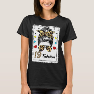Camiseta 19 anos Fabuloso, Brun Leopard 2003 Nascido
