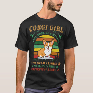 Camiseta 19 Corgi A Alma De Uma Bruxa Corgi
