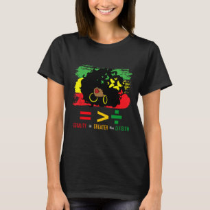 Camiseta 19 de junho de 1865 A igualdade é maior do que