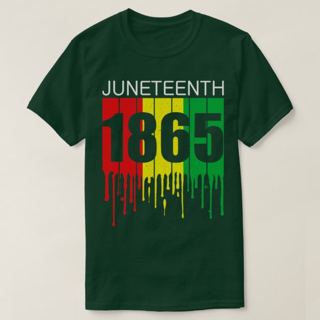 Camiseta 19 de junho de 1865 Dia da Independência Real (Frente do Design)