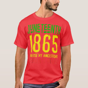 Camiseta 19 de junho de 1865 Dia da Liberdade 