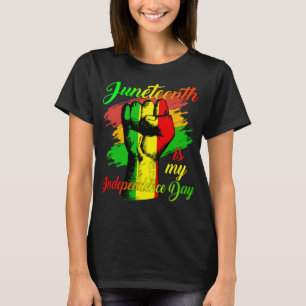 Camiseta 19 De Junho É Minha Independência O Negro Livre
