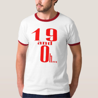 Camiseta 19 e oh t-shirt do alt (traseiro)