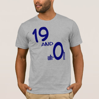 Camiseta 19 e Uh-oh t-shirt