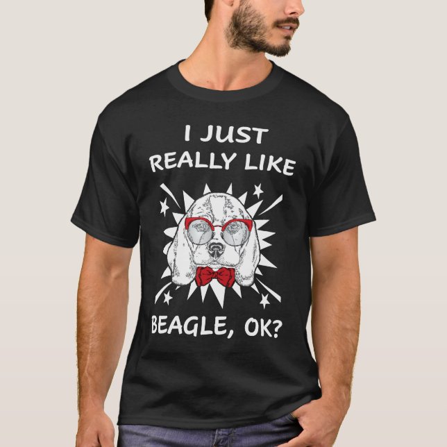 Camiseta 19 Eu Gosto Muito De Beagle (Frente)