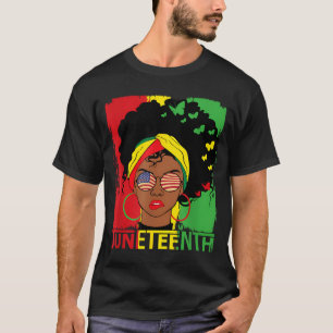 Camiseta 19 Lembrando Meus Ancestrais Liberdade Negra