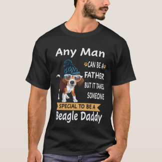 Camiseta 19 Qualquer Homem - Beagle Daddy Beagle