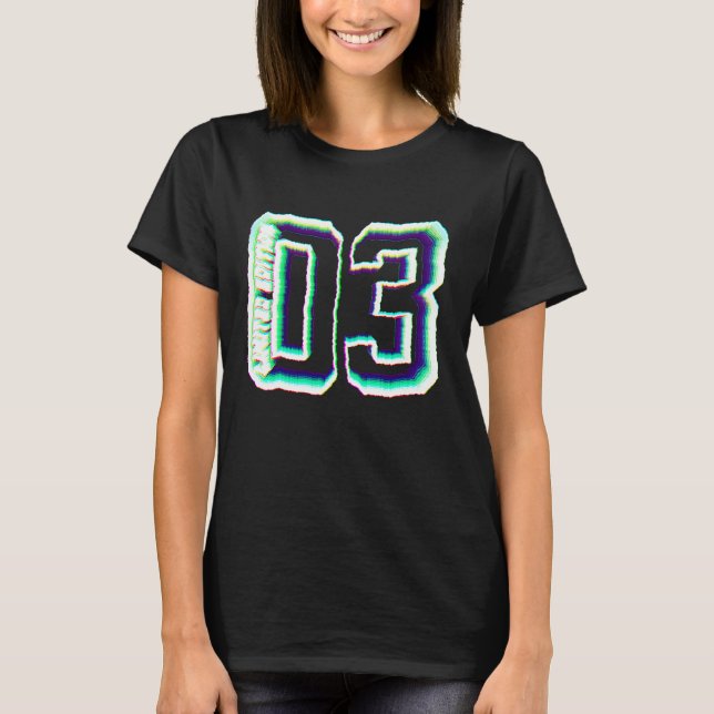 Camiseta 19 Years  2003 College 19th Birthday (Frente)