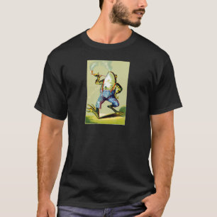 Camiseta 19o C. Sapo de fumo da tubulação