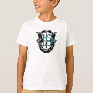Camiseta 19o Crista do grupo das forças especiais