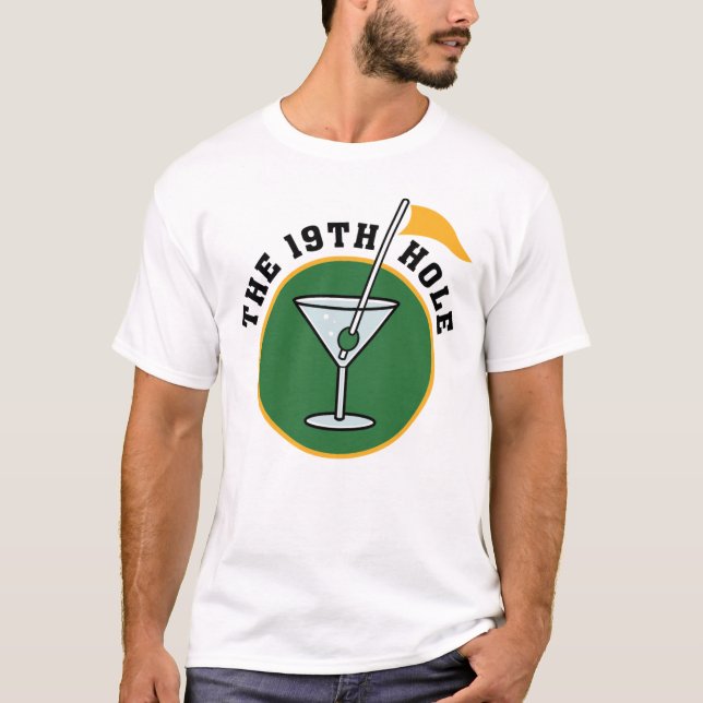 Camiseta 19o T-shirt do furo (Frente)