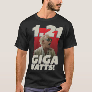 Camiseta 1,21 Gigawatts! T-Shirt Clássico