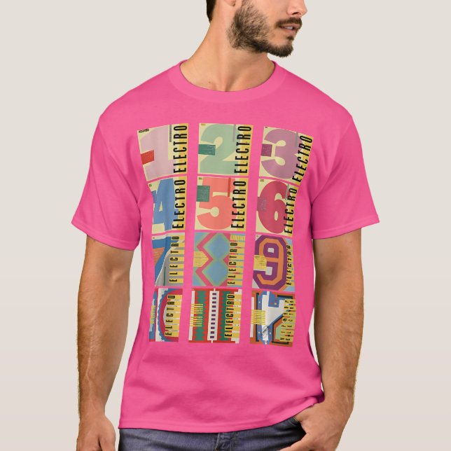 Camiseta 1 a 12 (Frente)