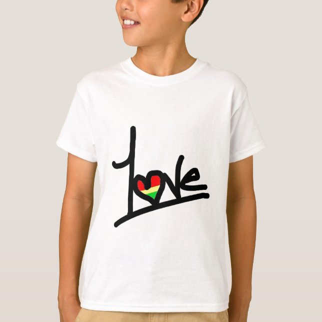 Camiseta 1 amor (Frente)