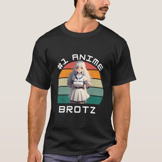 Camiseta 1 Anime Brotz Ga Kawaii Beautiful (Frente)