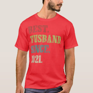 Camiseta 1 Aniversário De Casamento Deu-Lhe O Melhor Marido