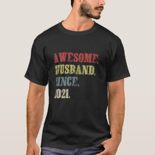 Camiseta 1 Aniversário De Casamento Deu-Lhe Um Marido Espe