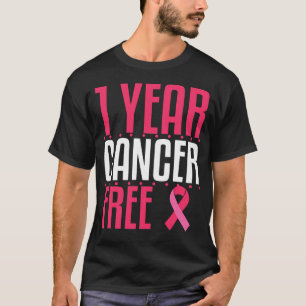 Camiseta 1 ano de remissão sem Cancer Leucemia Colônia