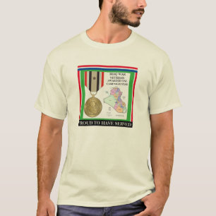 CAMISETA 1 CAMPANHA ESTRELA IRAQUE VETERAN