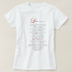 Camiseta 1 Corinthians 13