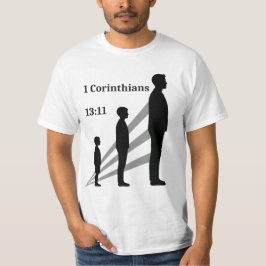 Camiseta 1 Corinthians 13:11 - Jornada para a masculinidade