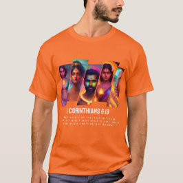 Camiseta 1 Corinthians 6:19 Estilo Híndi