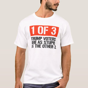 Camiseta 1 de 3 eleitores de Trump