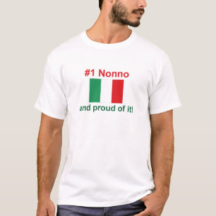 Camiseta #1 italiano Nonno