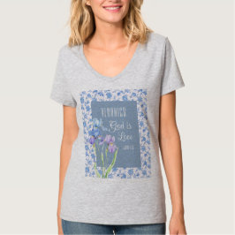 Camiseta 1 João 4:16 Deus é Amor – Cristão Personalizado