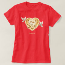 Camiseta "1 João 4:8"
