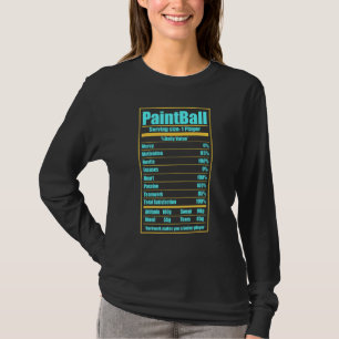Camiseta 1 Jogador Paintball Dye Speedball Acti Reacional