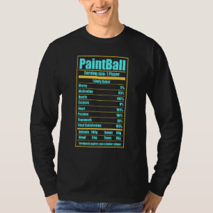 Camiseta 1 Jogador Paintball Dye Speedball Acti Reacional