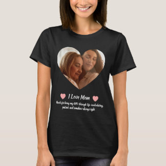 Camiseta 1 Large Image Personalized T-shirt Mother's Day