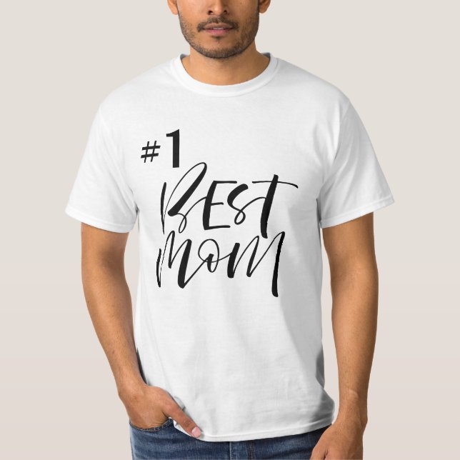 CAMISETA #1 MELHOR MÃE (Frente)