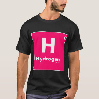 Camiseta 1 mesa do hidrogênio | de elementos periódica