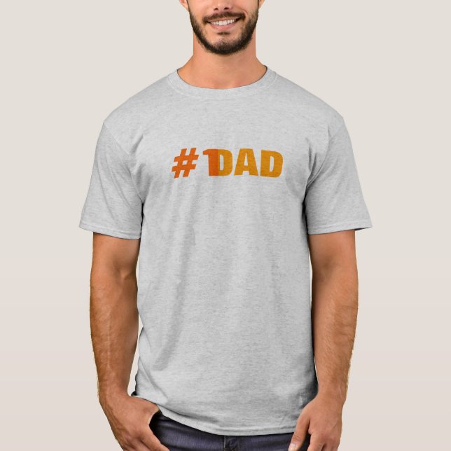 CAMISETA #1 PAI (Frente)