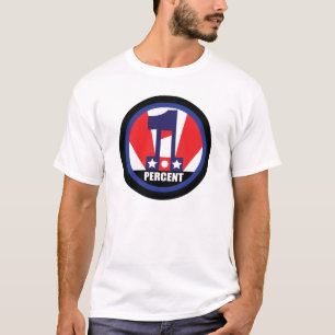 Camiseta 1 por cento 1 guilhotina