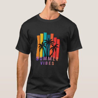 Camiseta 1️⃣ Summer Vibes – Feel the Heat 2️⃣ Summer Vibes 