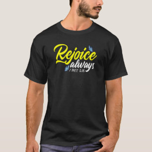 Camiseta 1 Tes 516 Alegre-se Sempre com Borboletas
