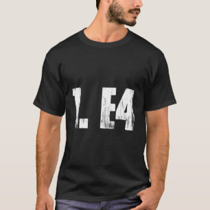 Camiseta 1 Torneio De Abertura Do Jogador De Xadrez Engraça