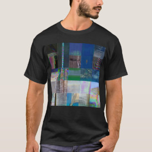 Camiseta 1C9984DA Arte Glitch Distorção Digital Vaporwave