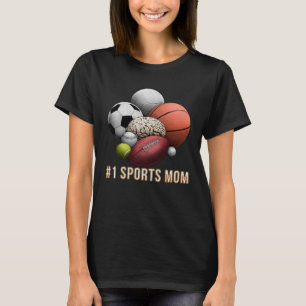 Camiseta 1Esportes Mãe Baseball Futebol Futebol