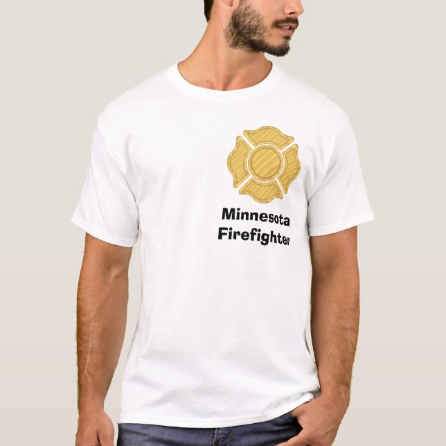 Camiseta 1LOGO11, MinnesotaFirefighter (Frente)