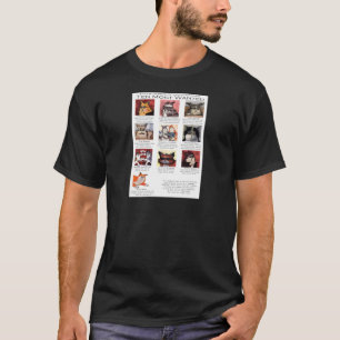 Camiseta 1o a maioria de gatos queridos