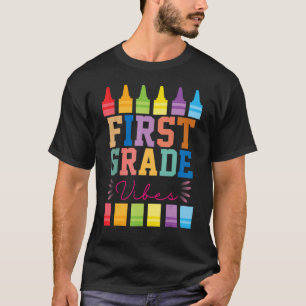 Camiseta 1rua, 1º ano, Vibes Professor Aluno Crayon Traseir