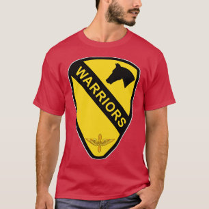 Camiseta 1rua Air Cavalry Brigade Warriors 1rua Cav Div wo 