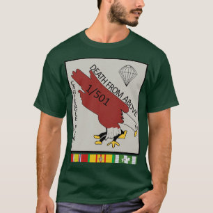 Camiseta 1rua Battalion 501rua Regimento de Infantaria de P